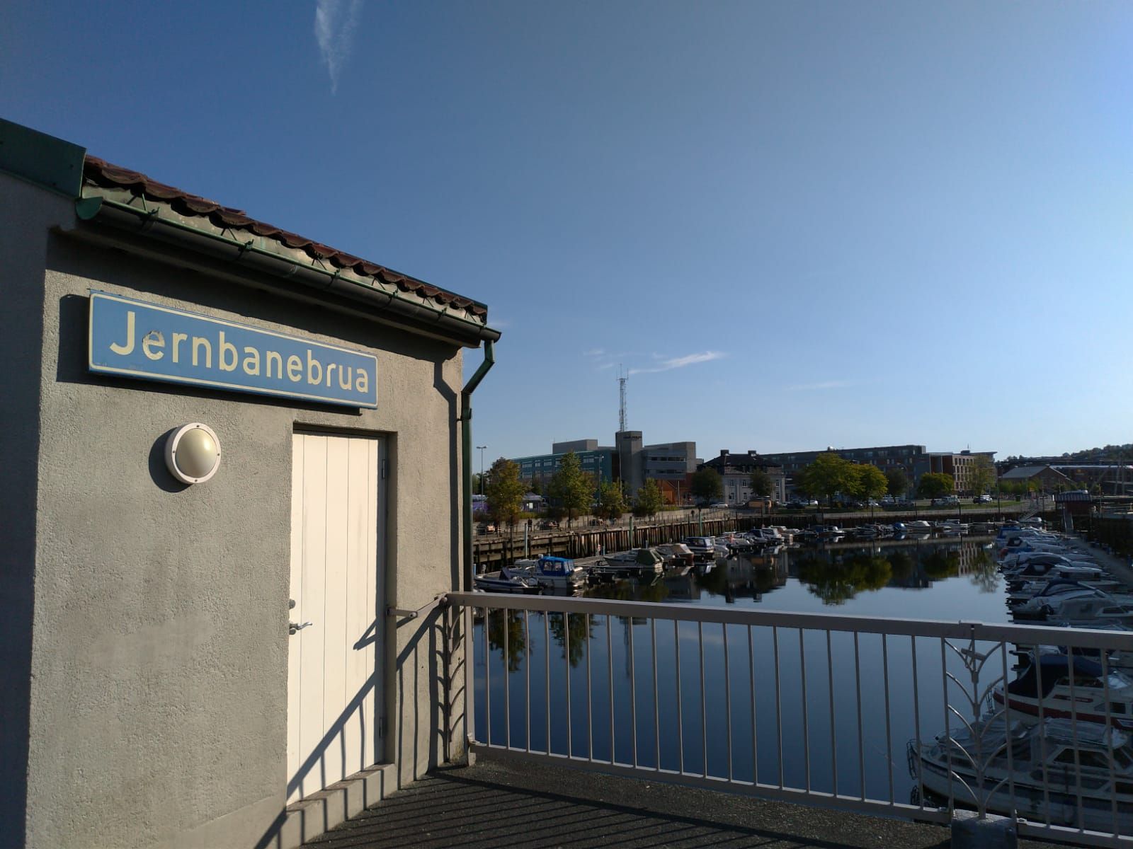 Vista sul fiordo di Trondheim