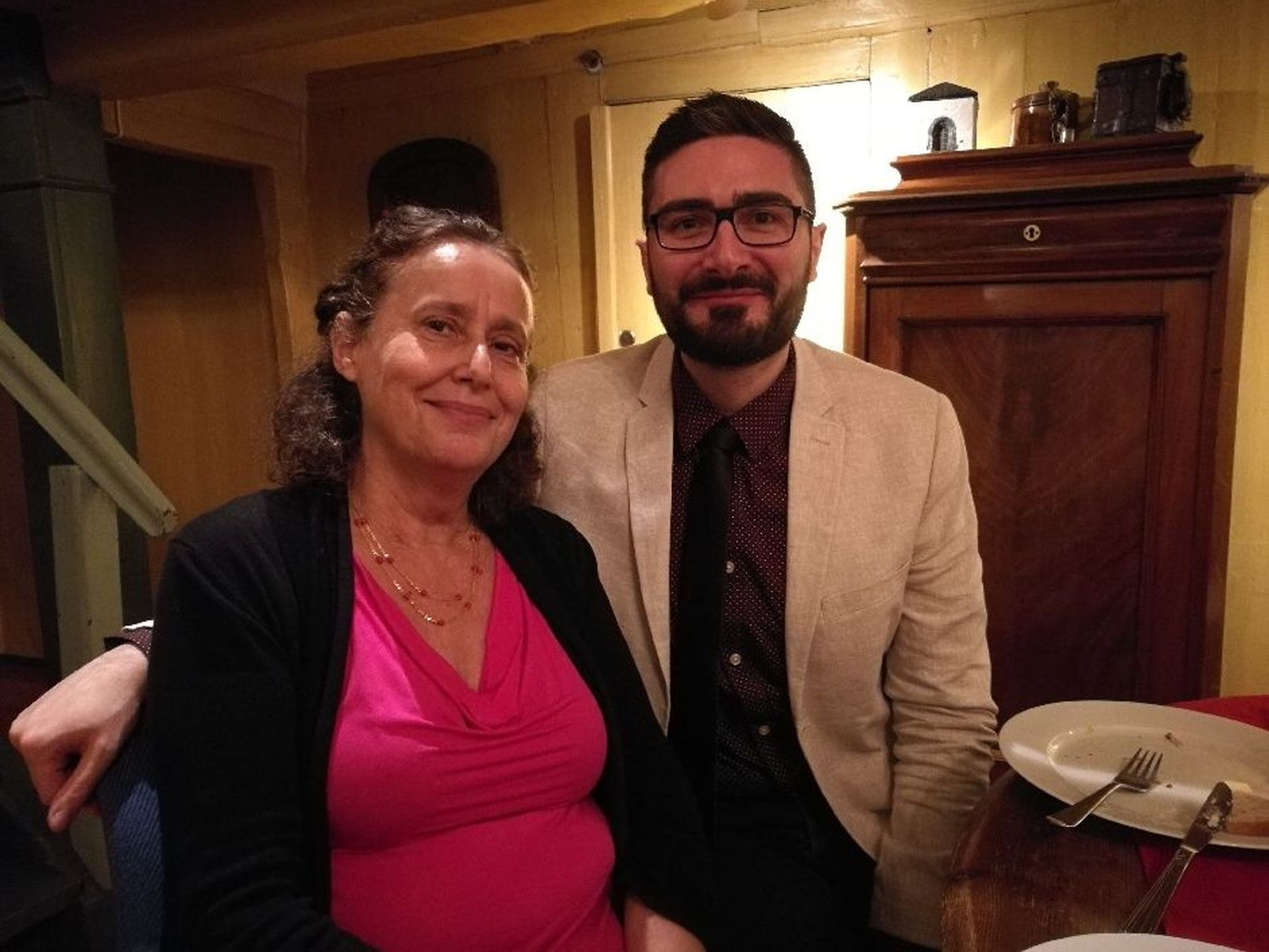 Con il presidente del Comitato