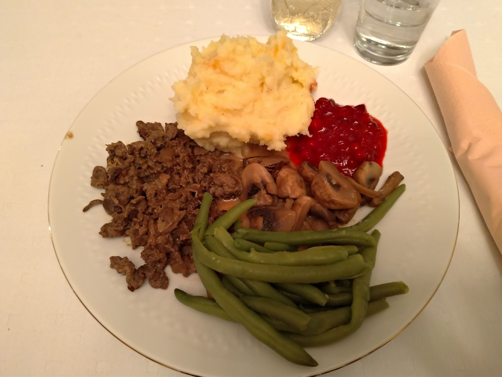 La cena