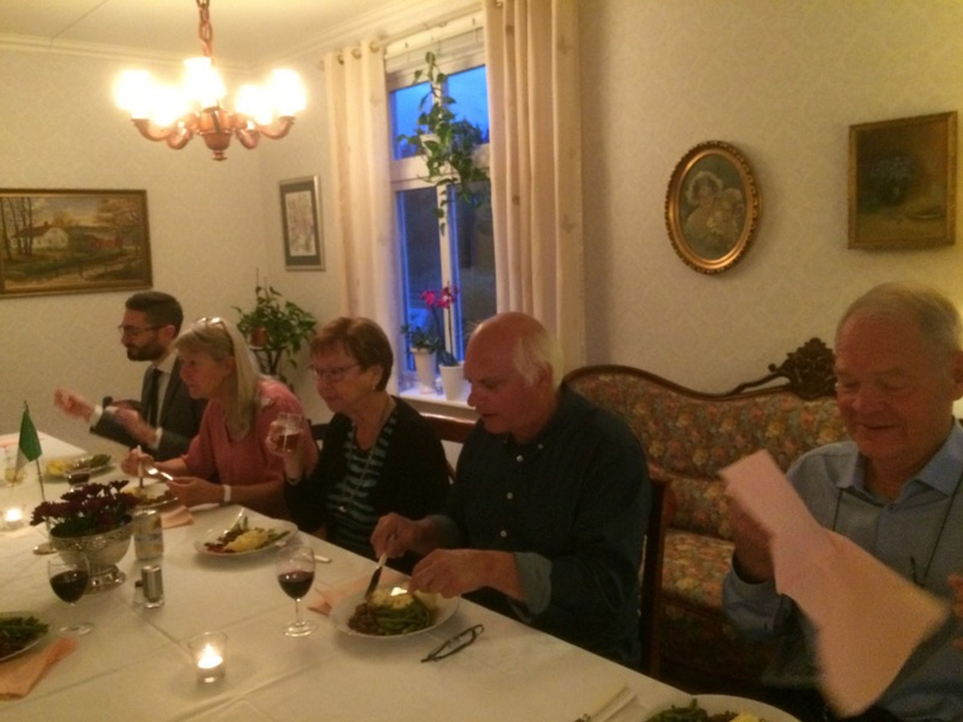 La cena