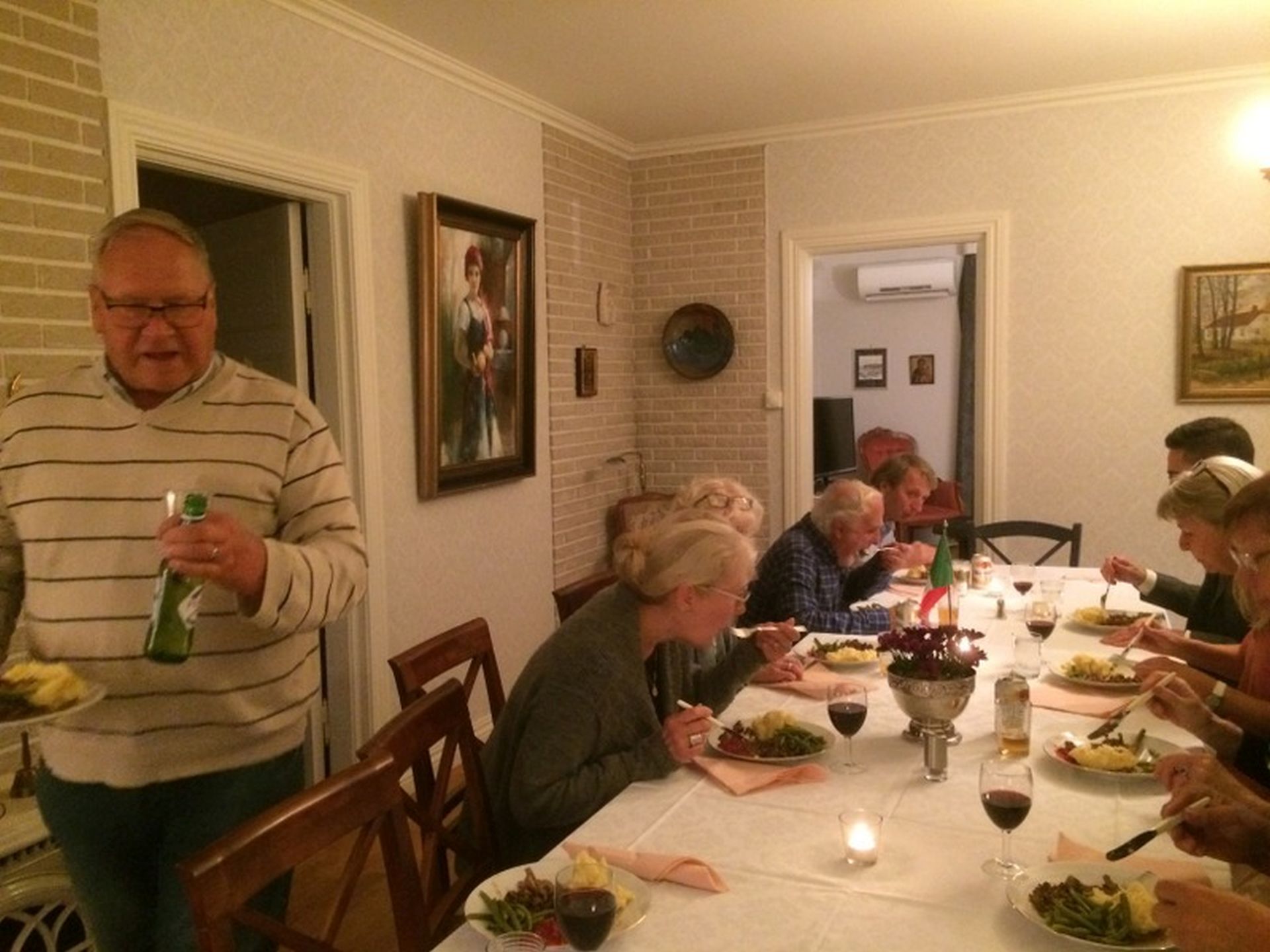 La cena