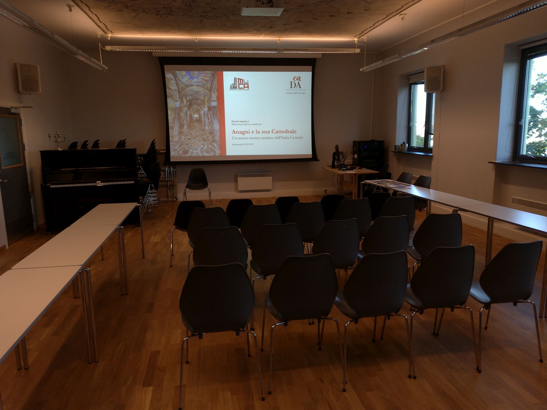 Arkivet, sala conferenze